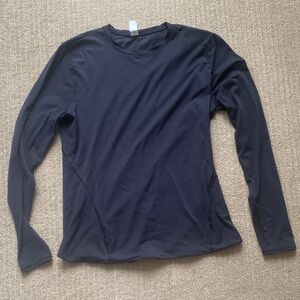 Lululemon Wundermost Ultra-Soft Nulu Crewneck Long-Sleeve, Black, XL